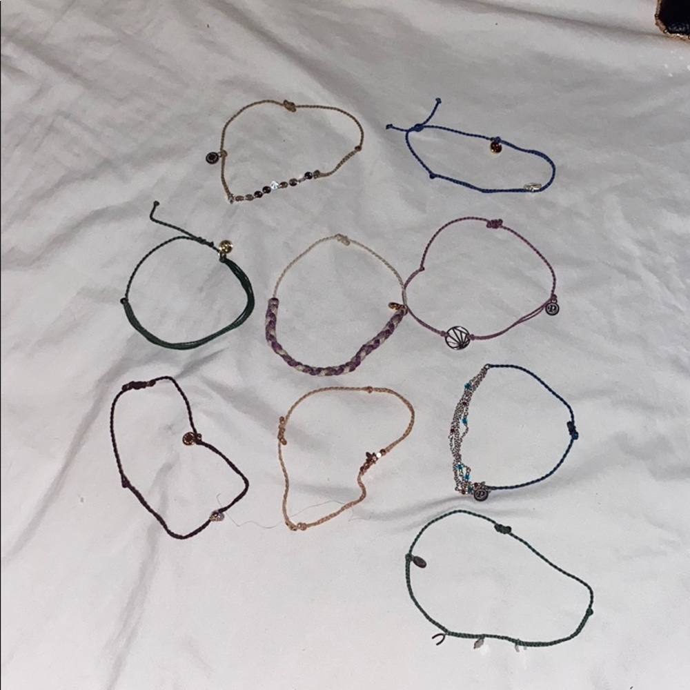 set of 9 pura vida bracelets (fan club exclusive)